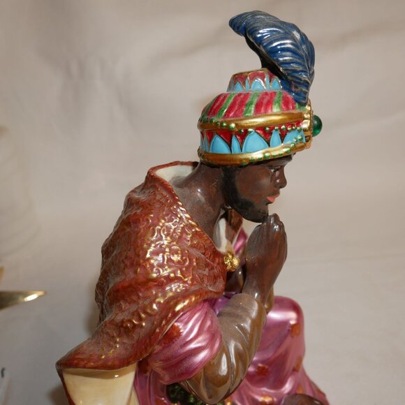 Christopher Radko Balthazar 2004 Holy Family Collection Nativity Porcelain 10" - Picture 9 of 14